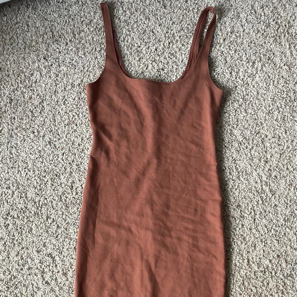 Copper forever21 mini dress